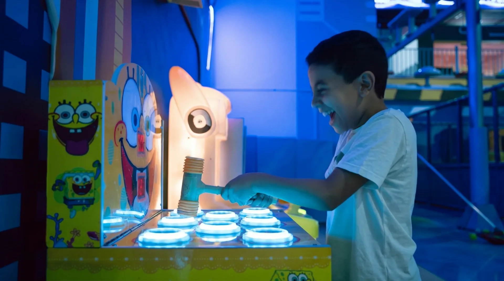 Arcade games at Kidzo
