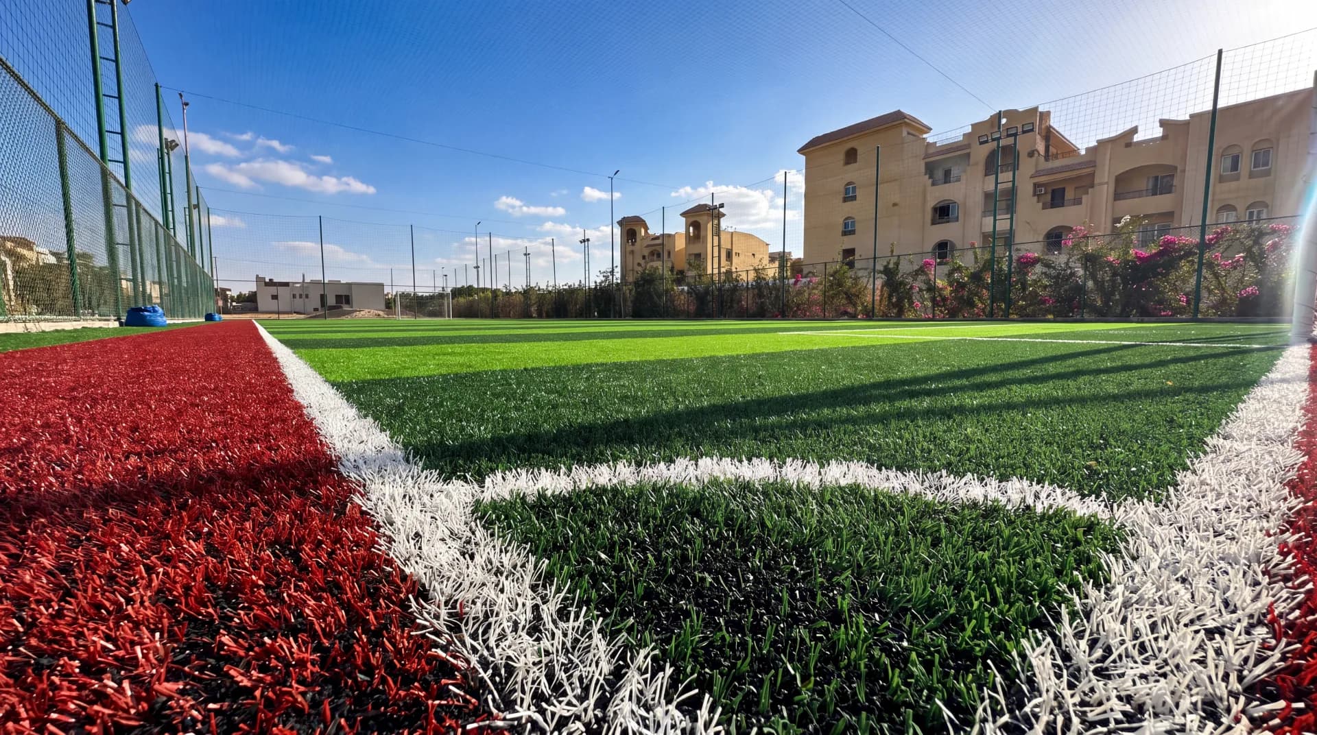 A football pitch at Forest Club
